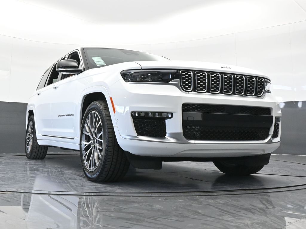 New 2025 Bright White Clearcoat Jeep Summit image 87