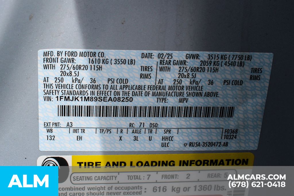 Used 2025 Silver Ford Platinum image 43