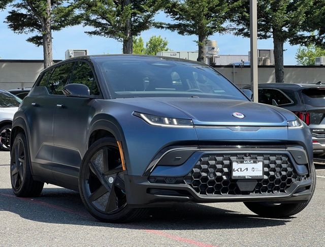 Big Sur Blue 2023 Fisker Ocean One AWD SUV / Crossover All-Wheel Drive 1-Speed Automatic
