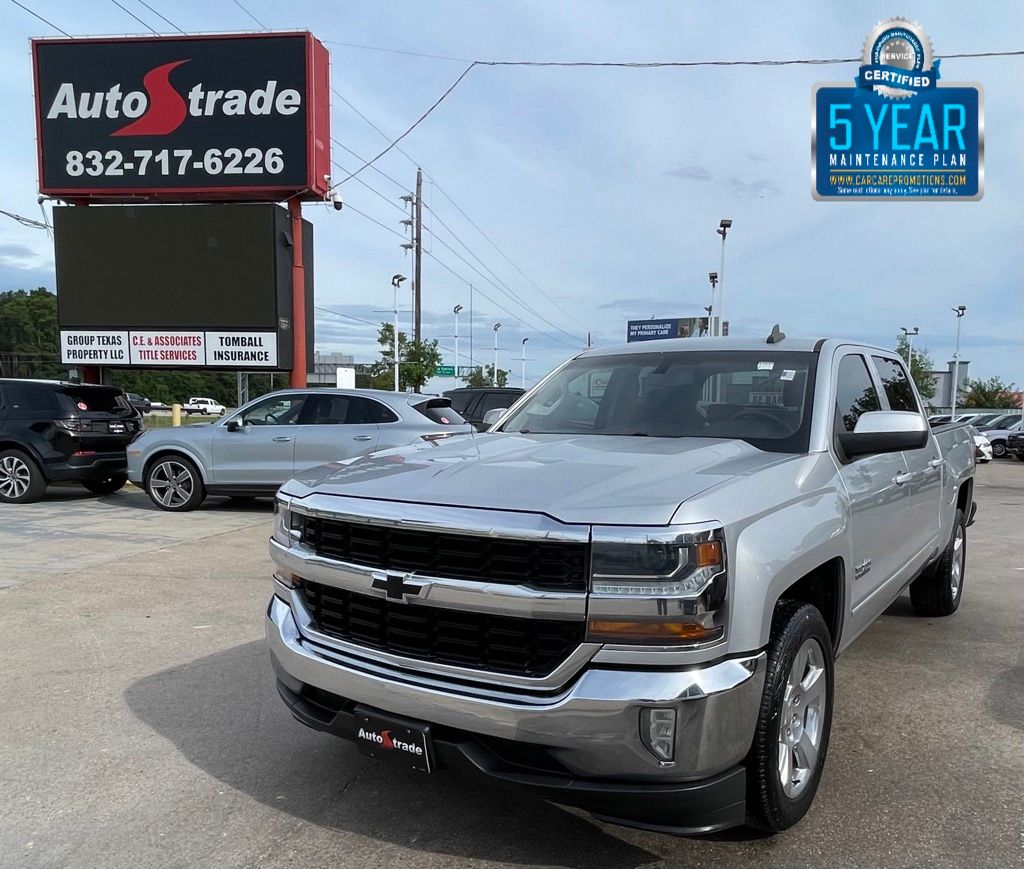 2018 Chevrolet Silverado 1500 LT Silver at Bravo Nissan