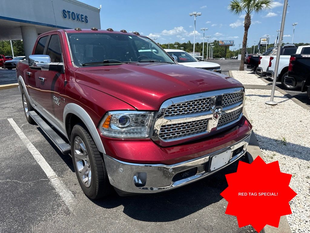 Deep Cherry Red Crystal Pearlcoat 2015 RAM 1500 Pickup Truck 4X2 8-Speed Automatic