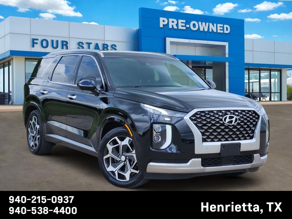 Abyss Black Pearl 2022 Hyundai Palisade Calligraphy AWD SUV / Crossover All-Wheel Drive 8-Speed Automatic