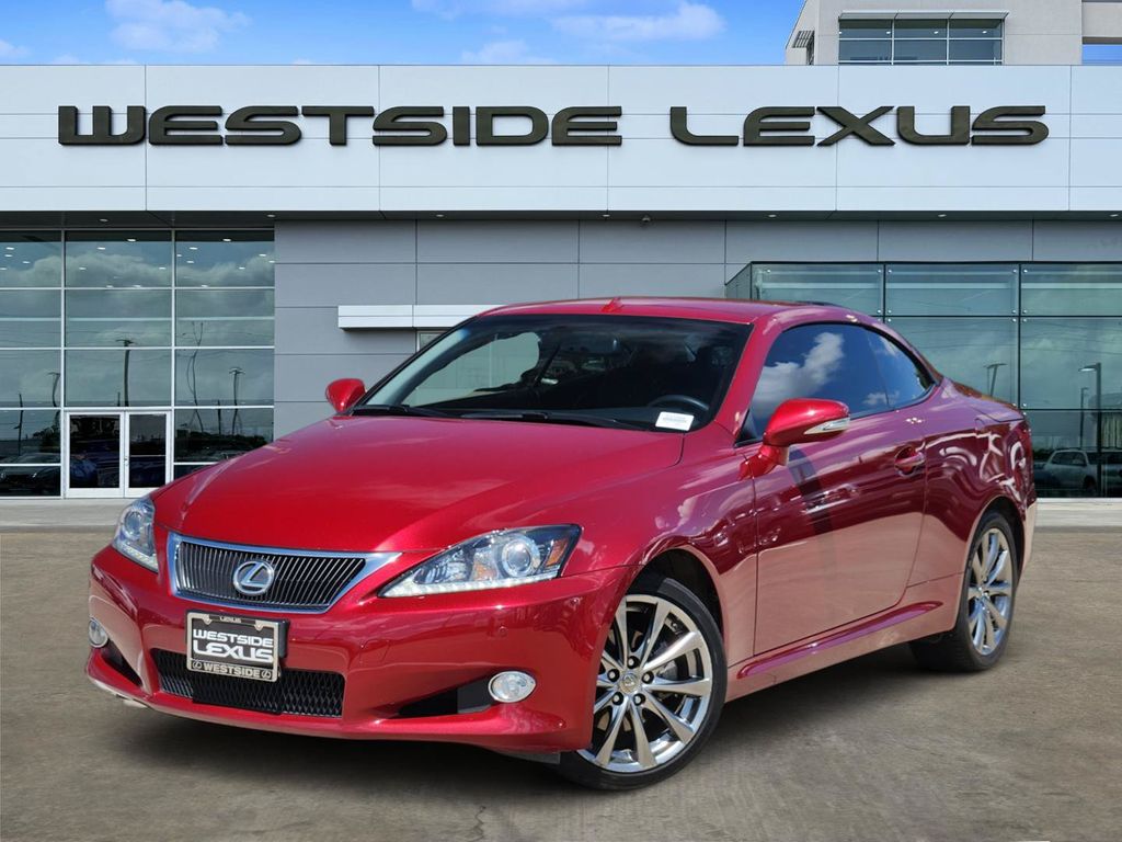 Matador Red Mica 2015 Lexus IS Convertible Rear-Wheel Drive 6-Speed Automatic