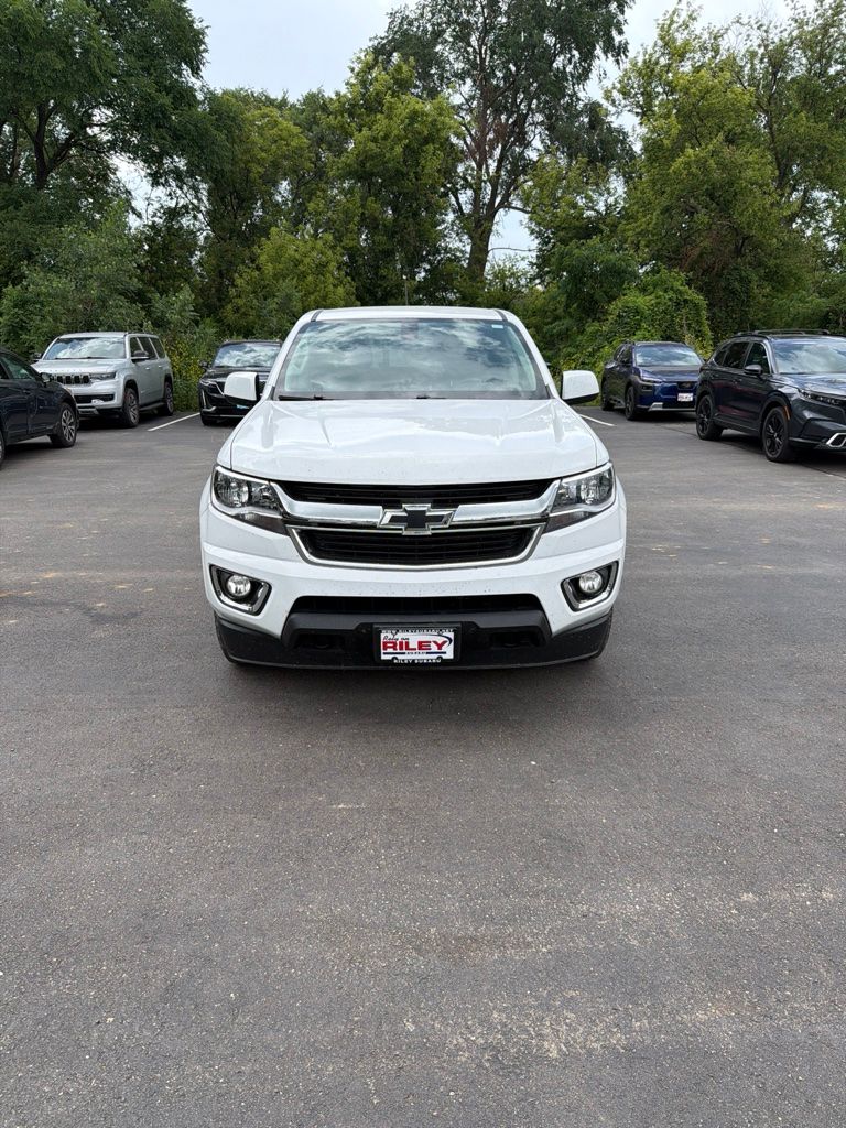 Summit White 2018 Chevrolet Colorado Pickup Truck Four-Wheel Drive 8-Speed Automatic