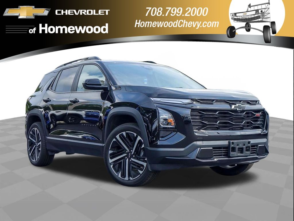 Mosaic Black Metallic 2026 Chevrolet Equinox SUV / Crossover Front-Wheel Drive Continuously Variable Transmission