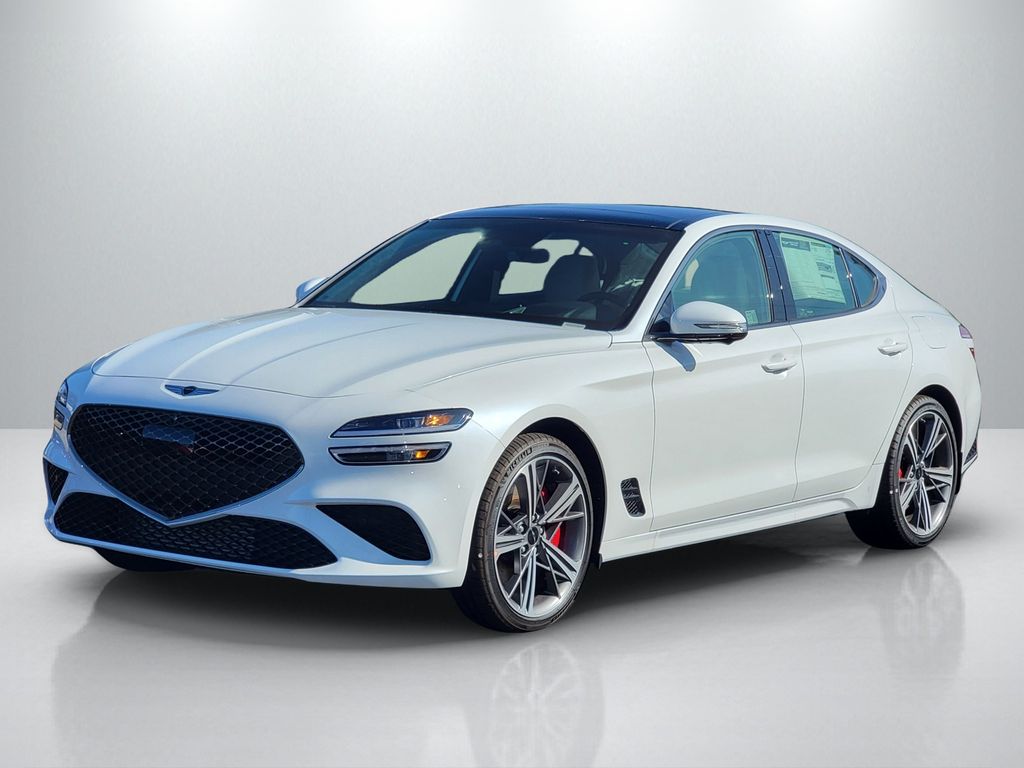 new 2025 Genesis G70 car, priced at $53,986