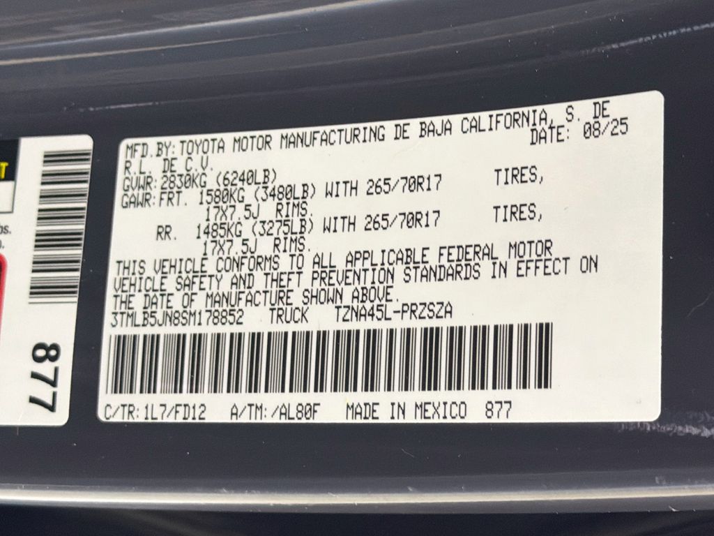 Used 2025 Toyota Tacoma Truck