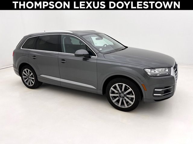 Gray Metallic 2019 Audi Q7 SUV / Crossover All-Wheel Drive 8-Speed Automatic