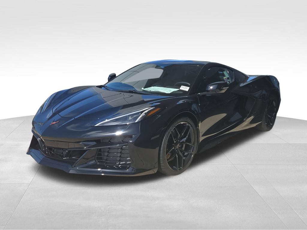 Black 2026 Chevrolet Corvette Coupe Rear-Wheel Drive 8-Speed Dual Clutch