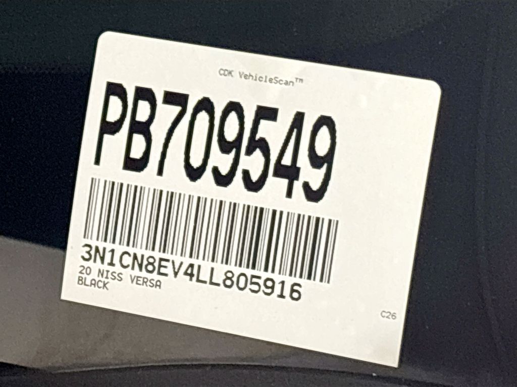 2020 Nissan Versa 1.6 SV