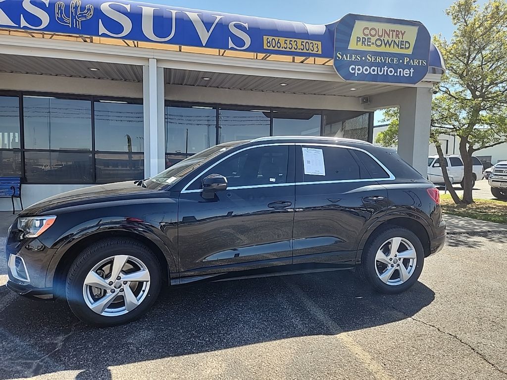 Black 2020 Audi Q3 quattro Premium 45 TFSI SUV / Crossover All-Wheel Drive 8-Speed Automatic