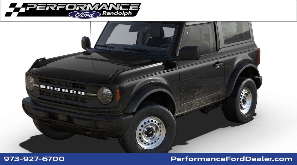 Shadow Black 2025 Ford Bronco SUV / Crossover Four-Wheel Drive Automatic