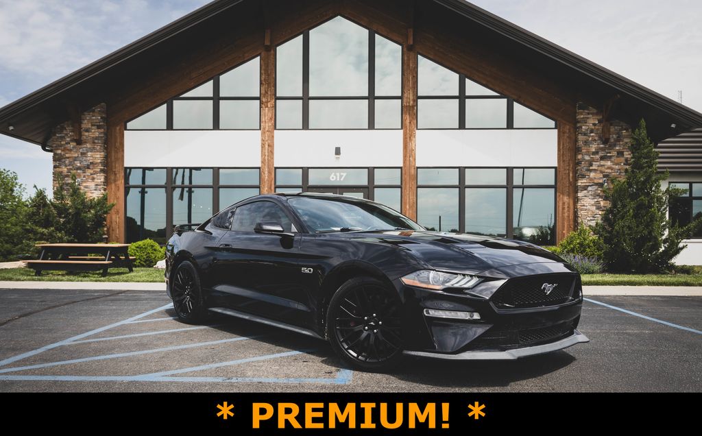 Shadow Black 2019 Ford Mustang GT Premium Coupe RWD Coupe Rear-Wheel Drive Automatic