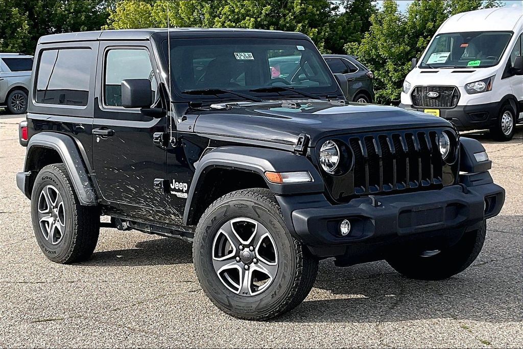 Black Clearcoat 2020 Jeep Wrangler SUV / Crossover Four-Wheel Drive 8-Speed Automatic