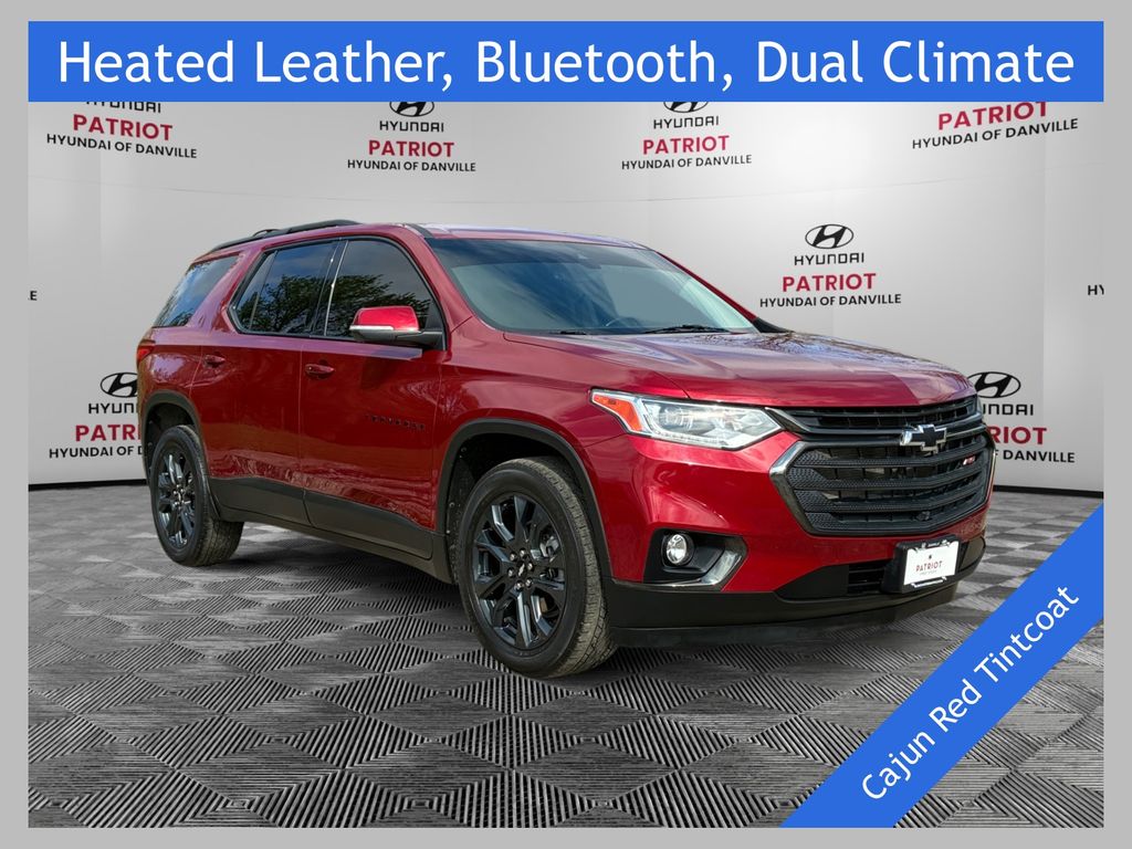 Cajun Red Tintcoat 2021 Chevrolet Traverse RS FWD SUV / Crossover Front-Wheel Drive 9-Speed Automatic