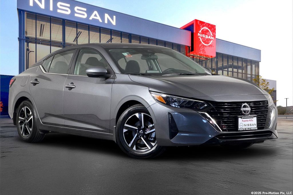 Gray (Gun Metallic) 2024 Nissan Sentra Sedan Front-Wheel Drive Continuously Variable Transmission