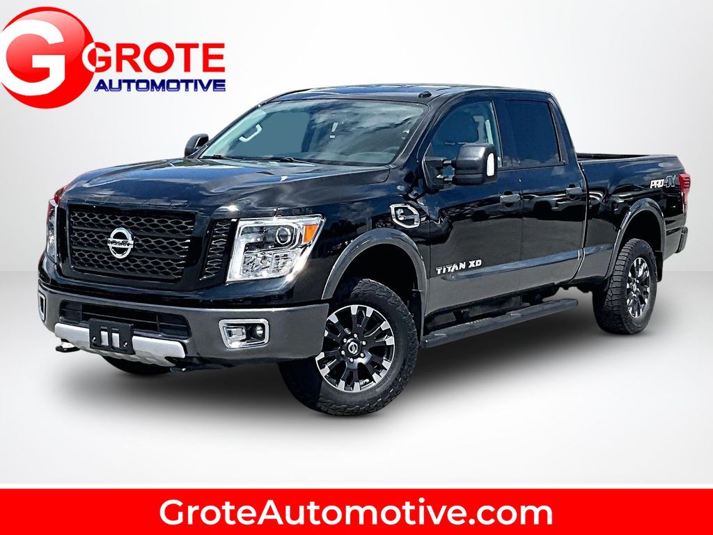  2017 Nissan Titan XD PRO-4X Crew Cab 4WD   
