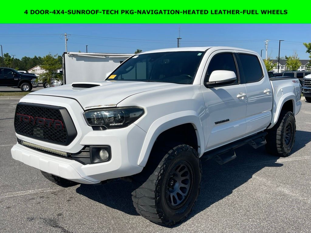 Ice Cap 2018 Toyota Tacoma TRD Sport Double Cab 4WD Pickup Truck Four-Wheel Drive 6-Speed Automatic