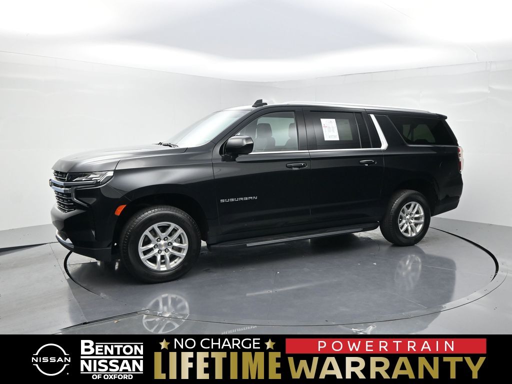 Black 2024 Chevrolet Suburban LT 4WD SUV / Crossover Four-Wheel Drive