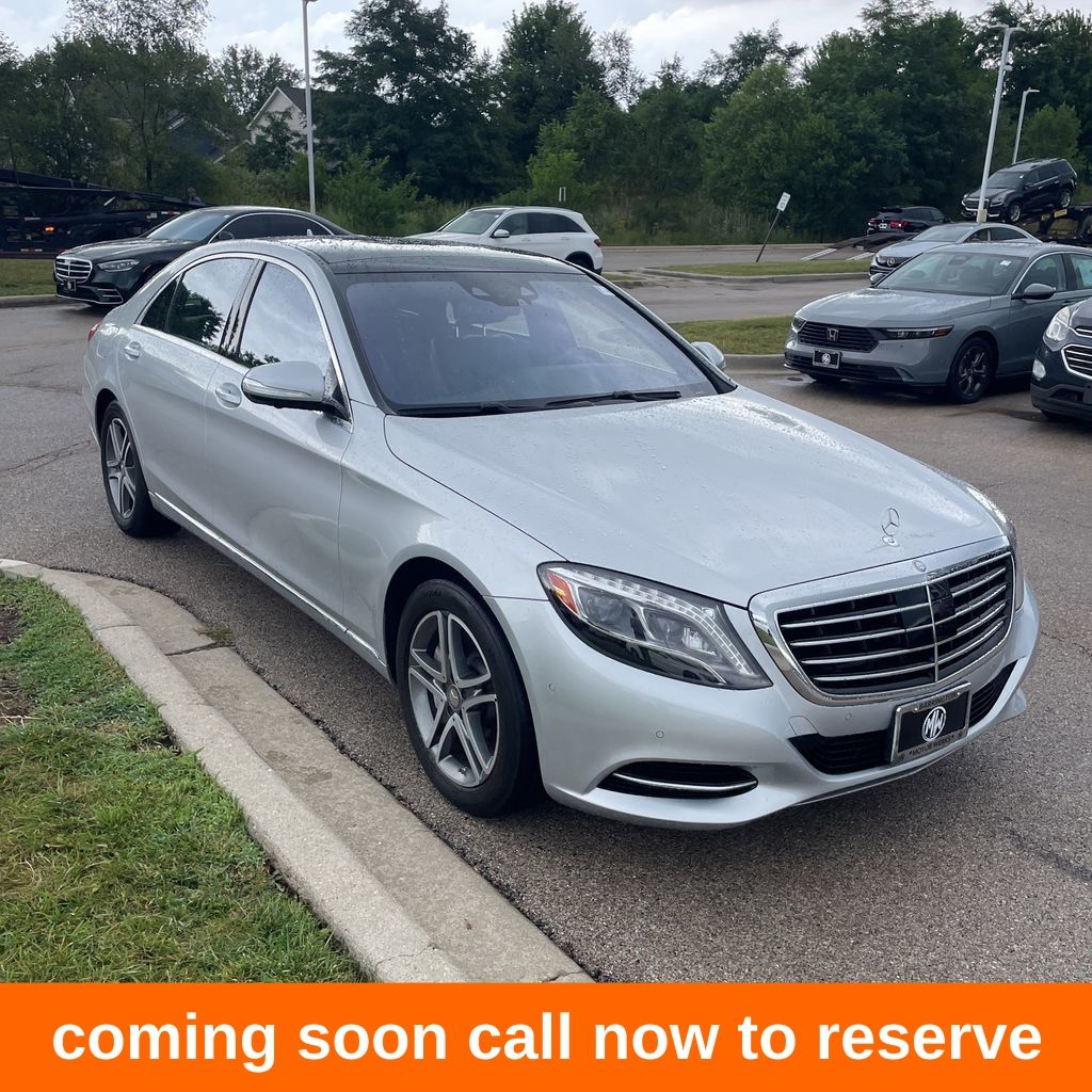 Silver 2016 Mercedes-Benz S-Class Sedan All-Wheel Drive 7-Speed Automatic