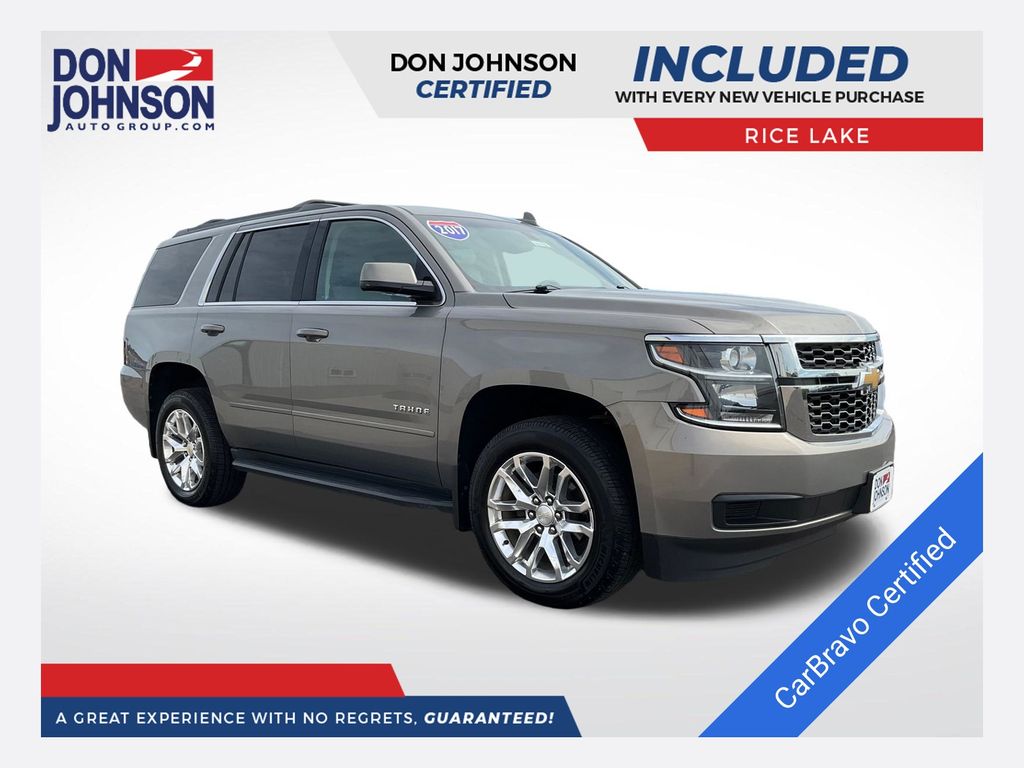 Pepperdust Metallic 2017 Chevrolet Tahoe SUV / Crossover Four-Wheel Drive 6-Speed Automatic Overdrive