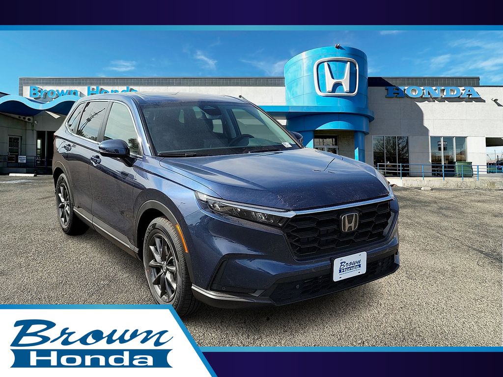 2026 Honda CR-V EX-L Blue at Brown Honda