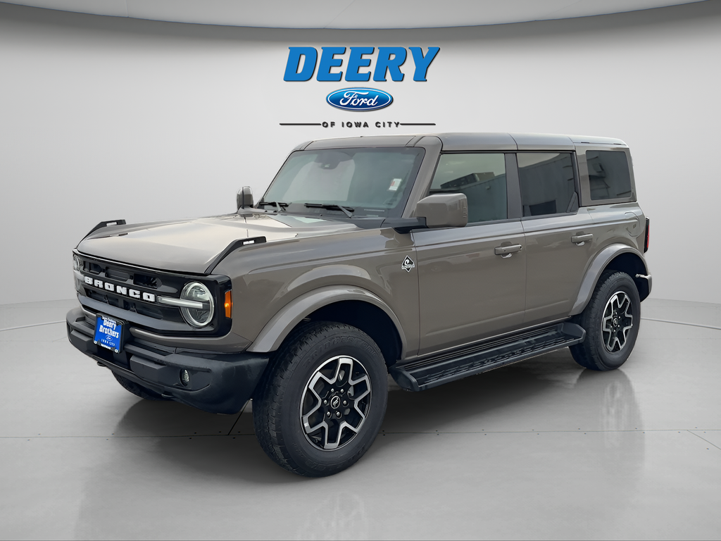 Marsh Gray 2025 Ford Bronco Outer Banks 4-Door 4WD SUV / Crossover Four-Wheel Drive 10-Speed Automatic