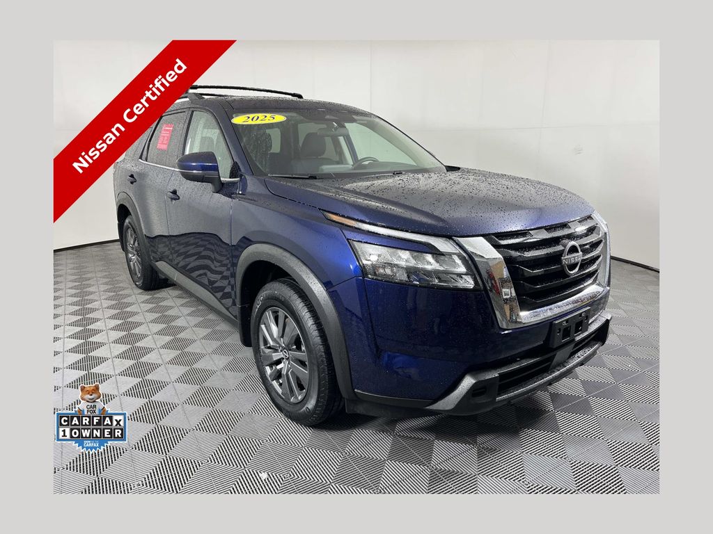 Deep Ocean Blue 2025 Nissan Pathfinder SUV / Crossover Front-Wheel Drive 9-Speed Automatic