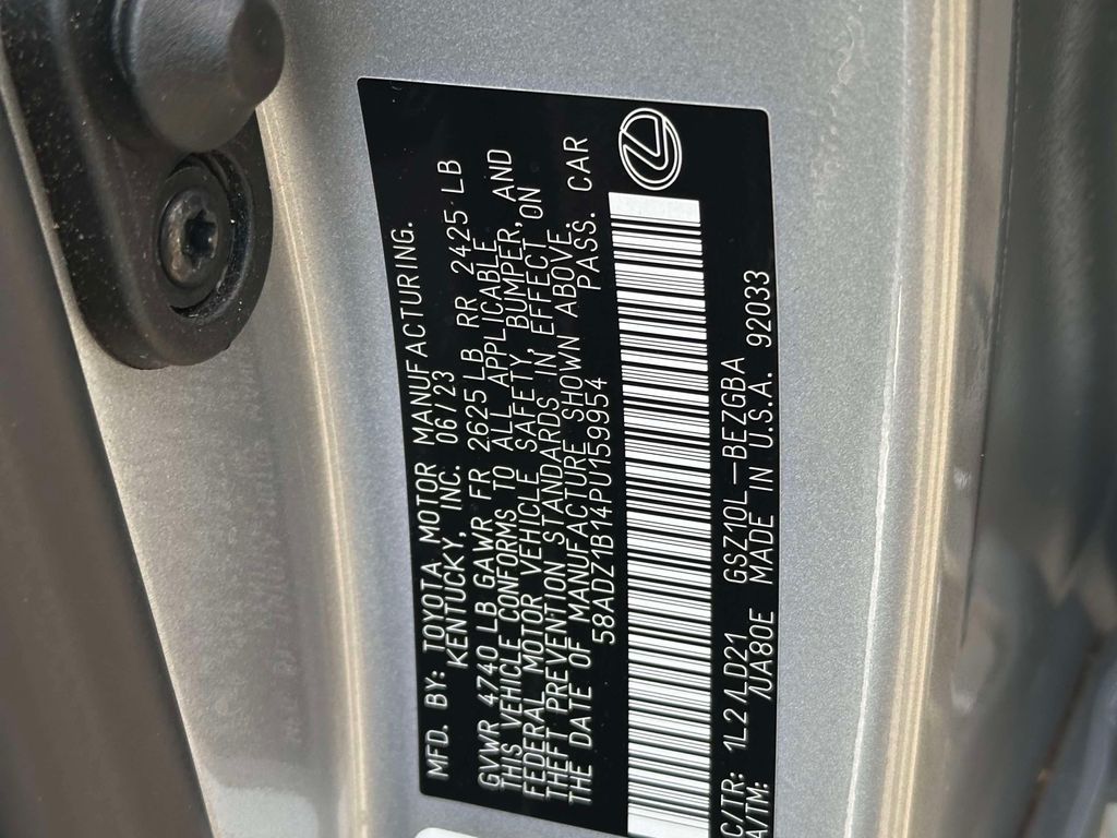 used 2023 Lexus ES car, priced at $39,495