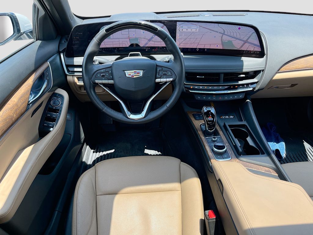 Used 2025 White Cadillac Premium Luxury image 24