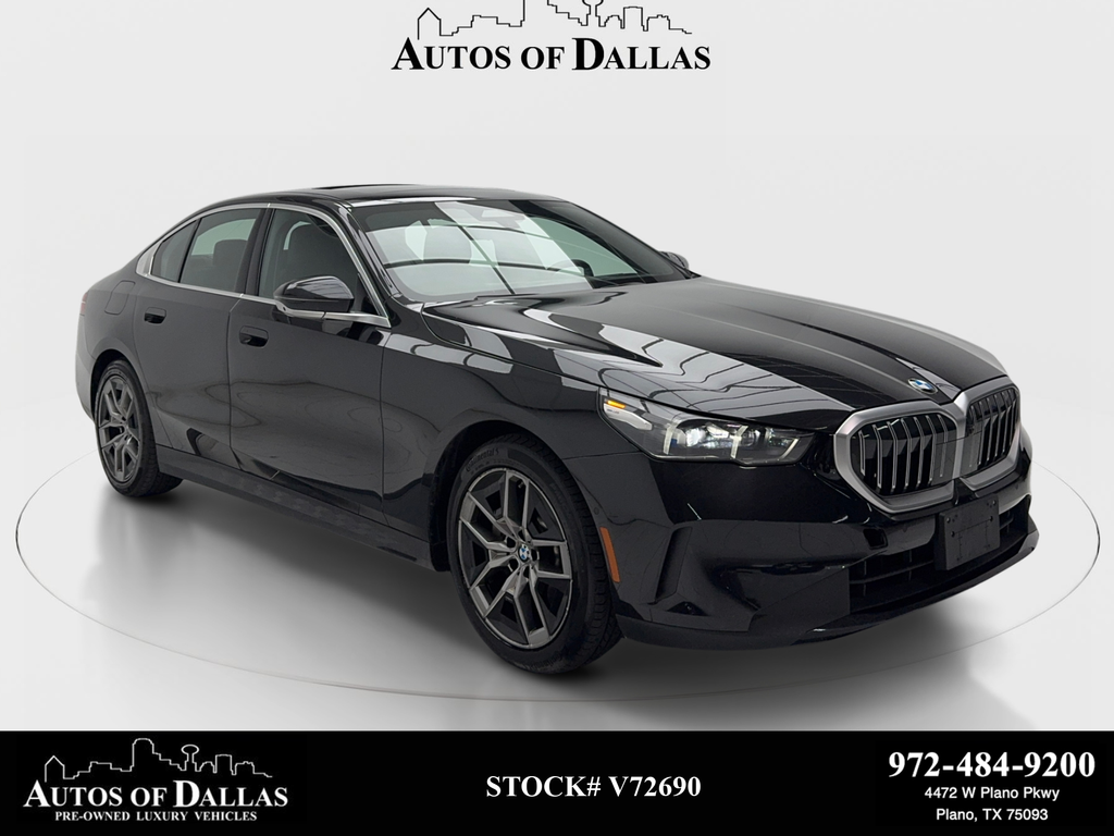 Black Sapphire Metallic 2026 BMW 5 Series Sedan All-Wheel Drive 8-Speed Automatic