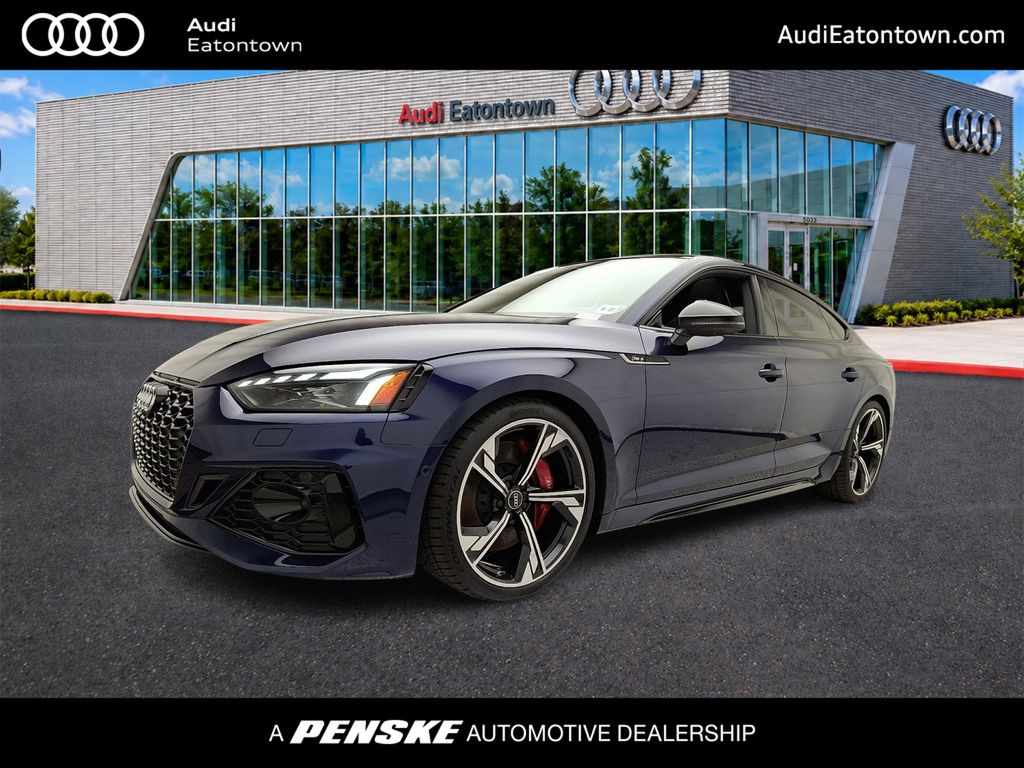 Navarra Blue Metallic 2022 Audi RS 5 Sportback Sedan All-Wheel Drive 8-Speed Automatic