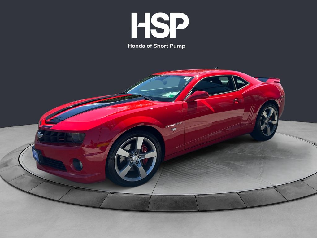 Victory Red 2010 Chevrolet Camaro Coupe Rear-Wheel Drive 6-Speed Automatic