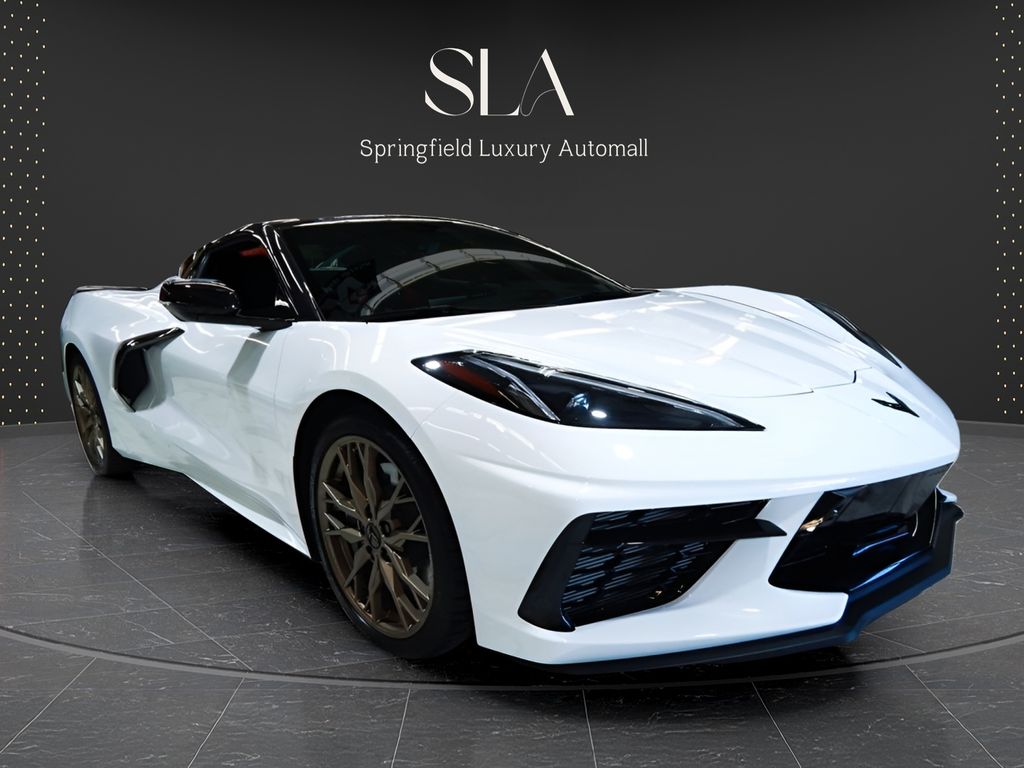 Ceramic White 2024 Chevrolet Corvette Stingray 3LT Convertible RWD Convertible Rear-Wheel Drive 8-Speed Dual Clutch