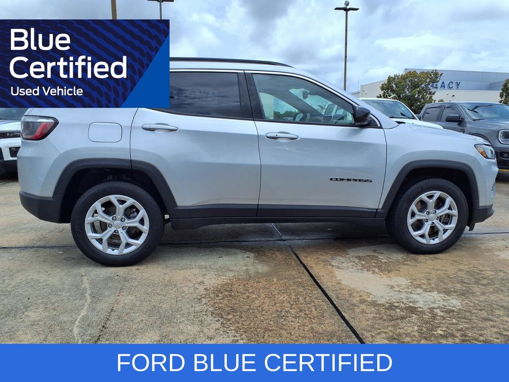 2024 Jeep Compass Latitude Silver at Monument Chevrolet