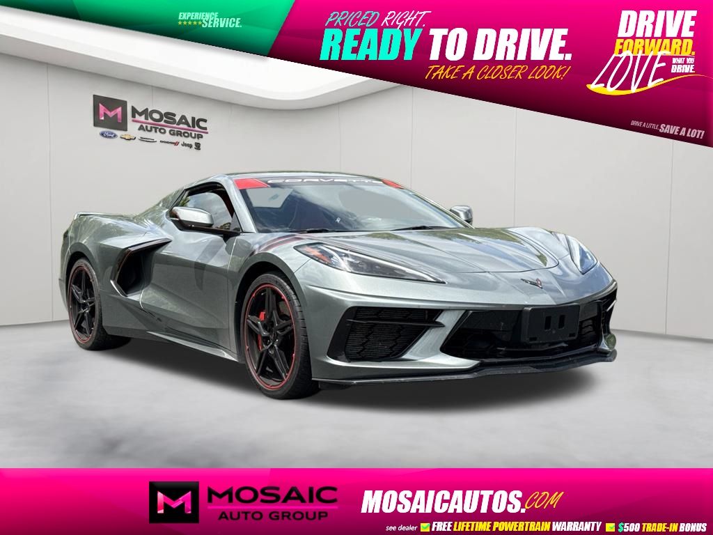 Hypersonic Gray Metallic 2023 Chevrolet Corvette Convertible Rear-Wheel Drive 8-Speed Dual Clutch