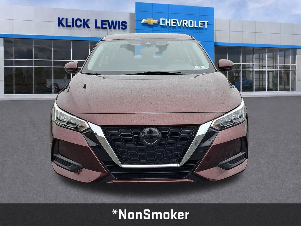 2022 Nissan Sentra SV Red at South Hills Kia