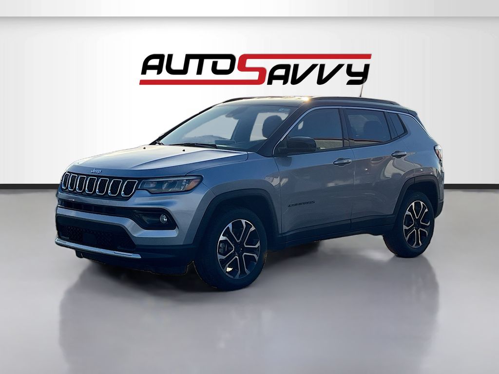 2023 Jeep Compass Limited Silver at Classic Elite Chevrolet Hwy 6