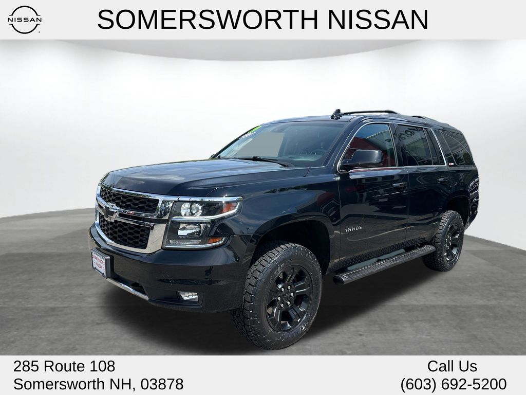 Black 2019 Chevrolet Tahoe SUV / Crossover Four-Wheel Drive 6-Speed Automatic Overdrive