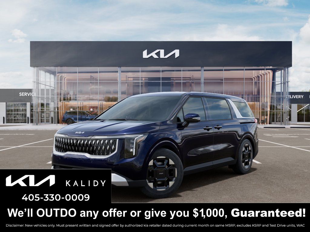 Blue 2026 Kia Carnival EX FWD Minivan Front-Wheel Drive 8-Speed Automatic