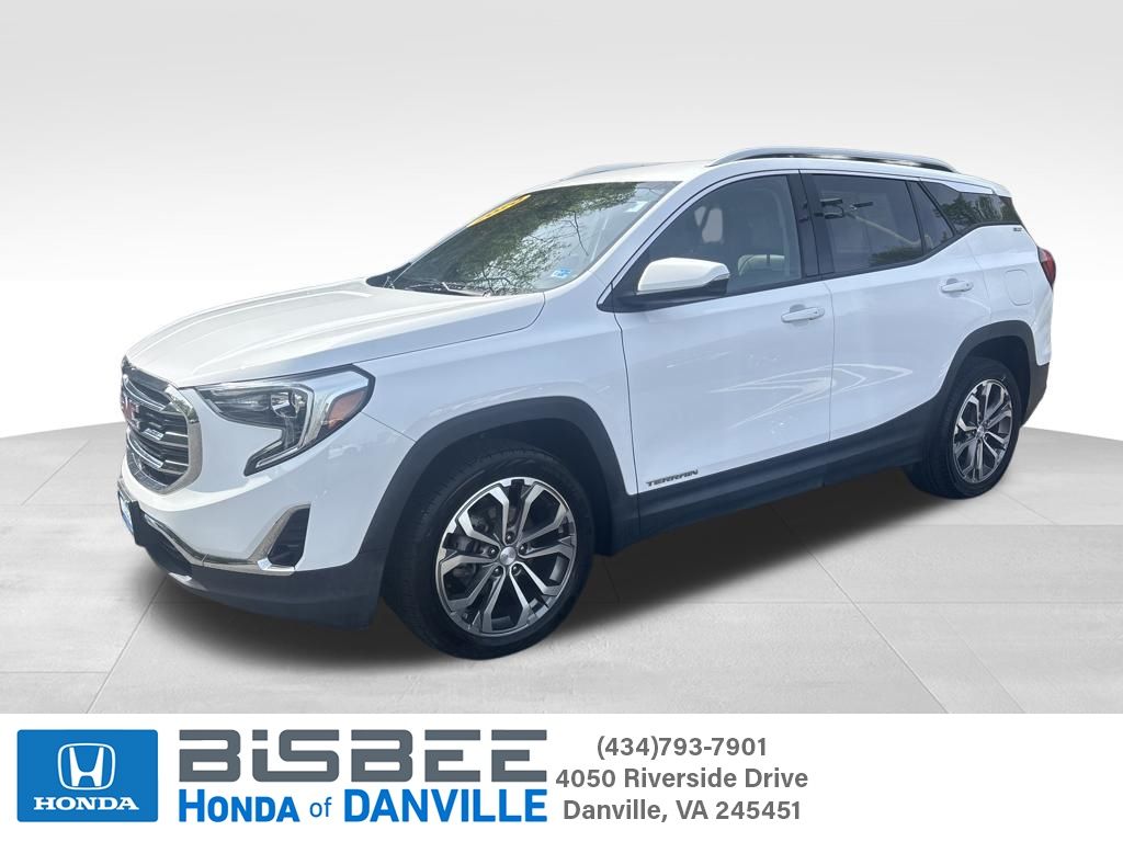 Summit White 2020 GMC Terrain SLT AWD SUV / Crossover Four-Wheel Drive 9-Speed Automatic