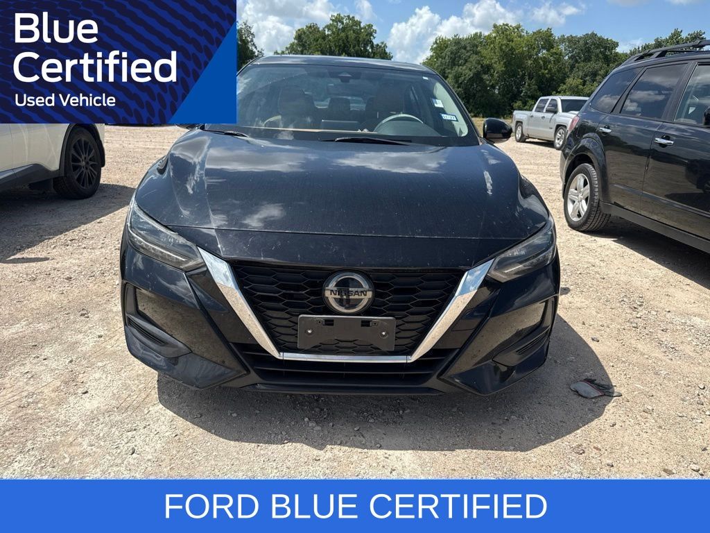 2020 Nissan Sentra SV Black at Texan Dodge Chrysler Jeep Ram