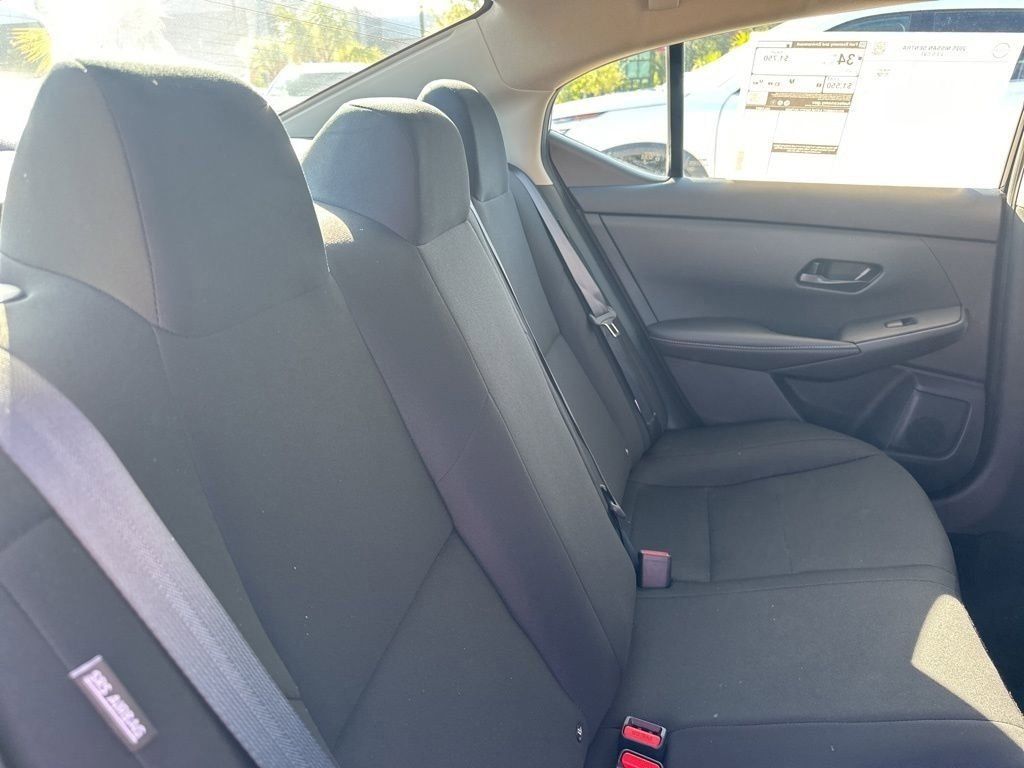 2025 Super Black Nissan Sentra S FWD Sedan