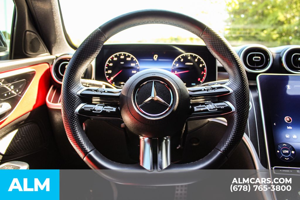 Used 2023 White Mercedes-Benz C 300 image 24
