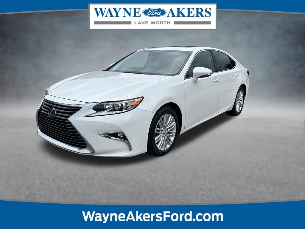 White Pearl 2017 Lexus ES Sedan Front-Wheel Drive 6-Speed Automatic