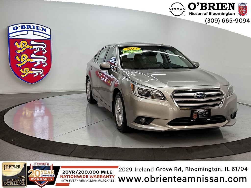 Gray (Tungsten Metallic) 2017 Subaru Legacy 2.5i Premium AWD Sedan All-Wheel Drive Continuously Variable Transmission