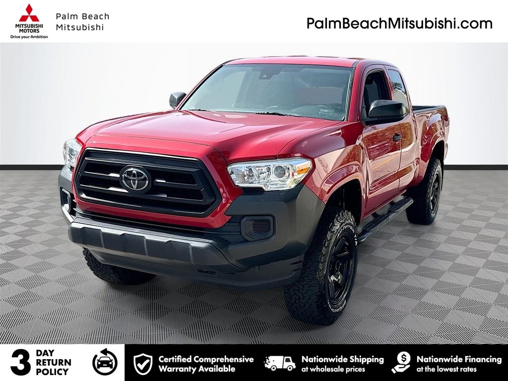 Barcelona Red Metallic 2022 Toyota Tacoma Pickup Truck 4X2 6-Speed Automatic