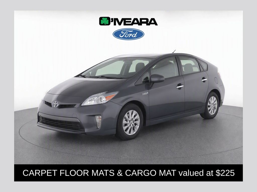 Winter Gray Metallic 2013 Toyota Prius Plug-In Hybrid Sedan Continuously Variable Transmission
