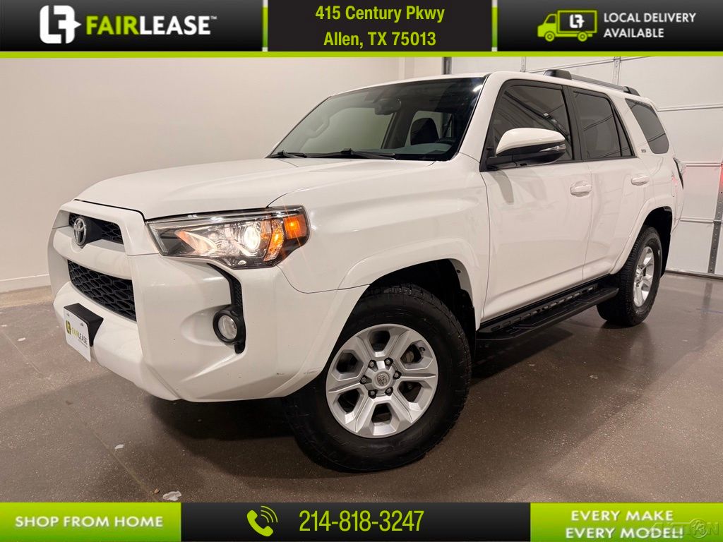 Super White 2019 Toyota 4Runner SUV / Crossover 4X2 5-Speed Automatic Overdrive