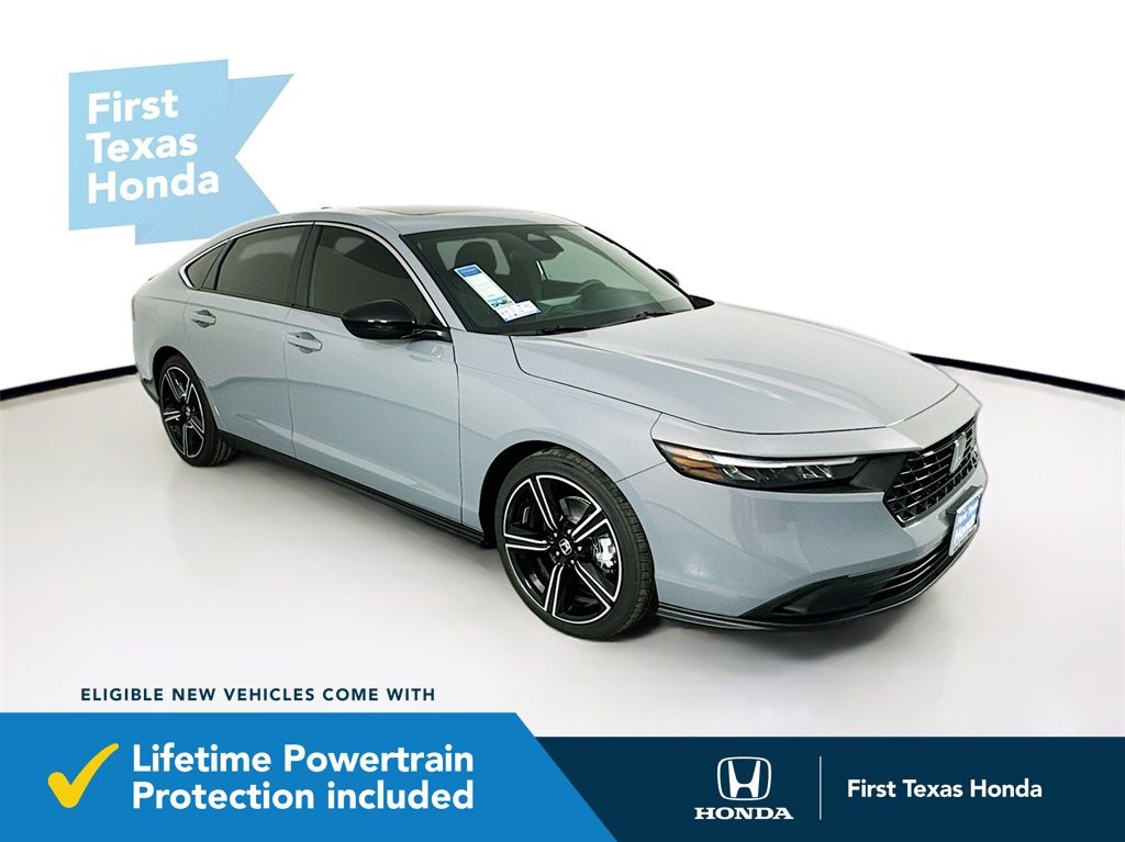 New Car 2025 Honda Accord Hybrid  Sport For Sale Under $35,000 In Austin, Texas